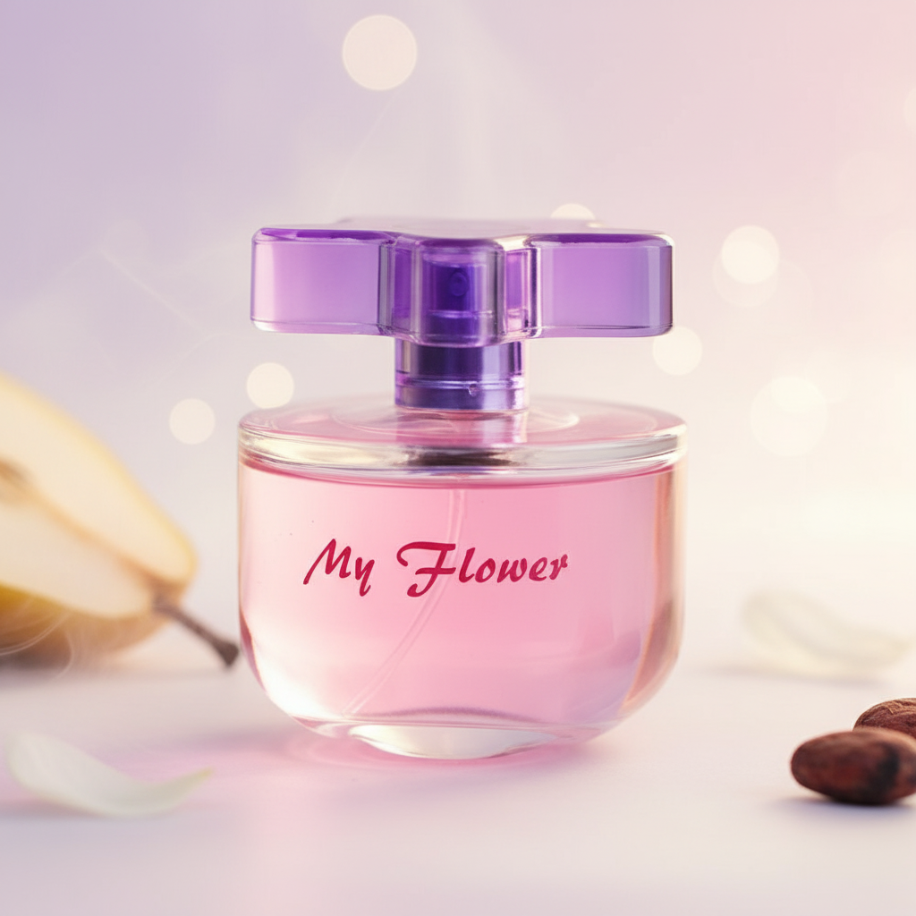 100 ml Parfum EDP "My Flower" cu Arome Floral-Picante penru Femei 4 