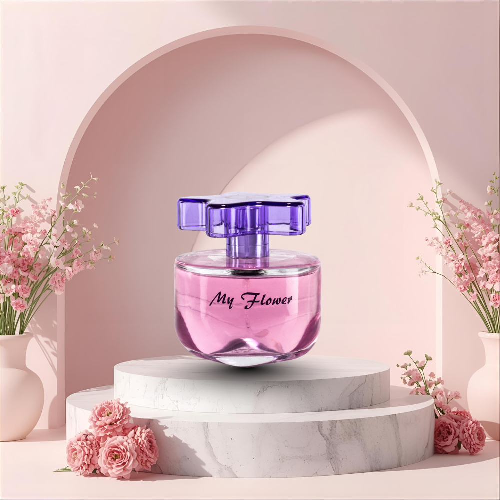 100 ml Parfum EDP "My Flower" cu Arome Floral-Picante penru Femei 7 