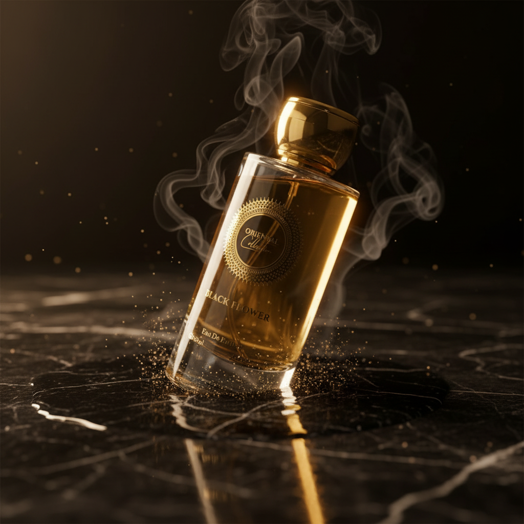 100 ml EDP BLACK FLOWER cu arome senzuale, dulci și incitante unisex