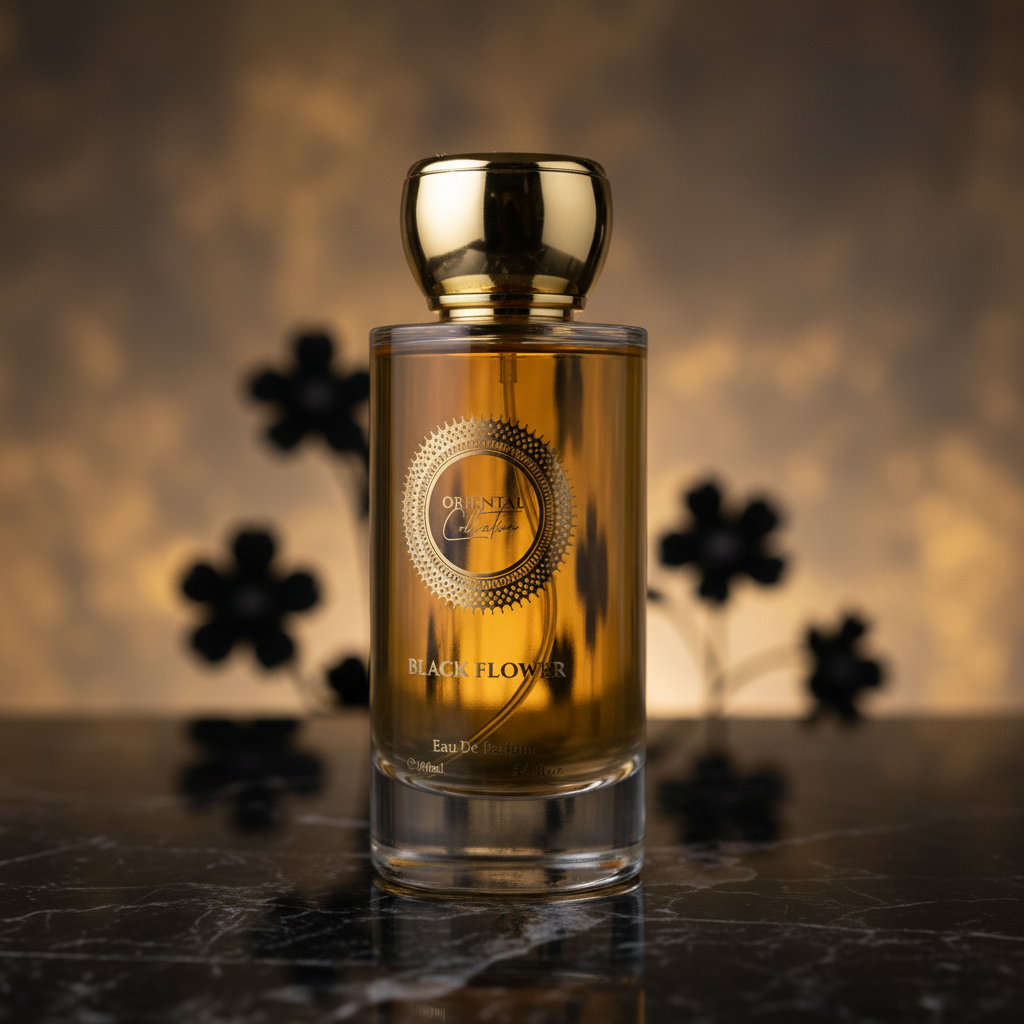 100 ml EDP BLACK FLOWER cu arome senzuale, dulci și incitante unisex 8 