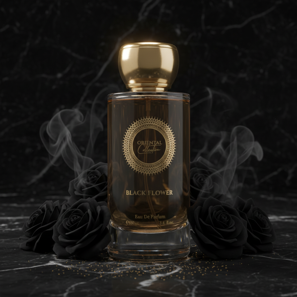 100 ml EDP BLACK FLOWER cu arome senzuale, dulci și incitante unisex 11 