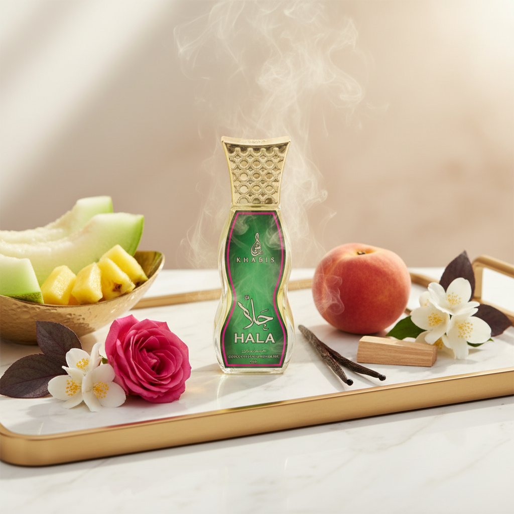 20 ml Ulei de Parfum HALA cu Arome Floral-Fructate pentru Femei