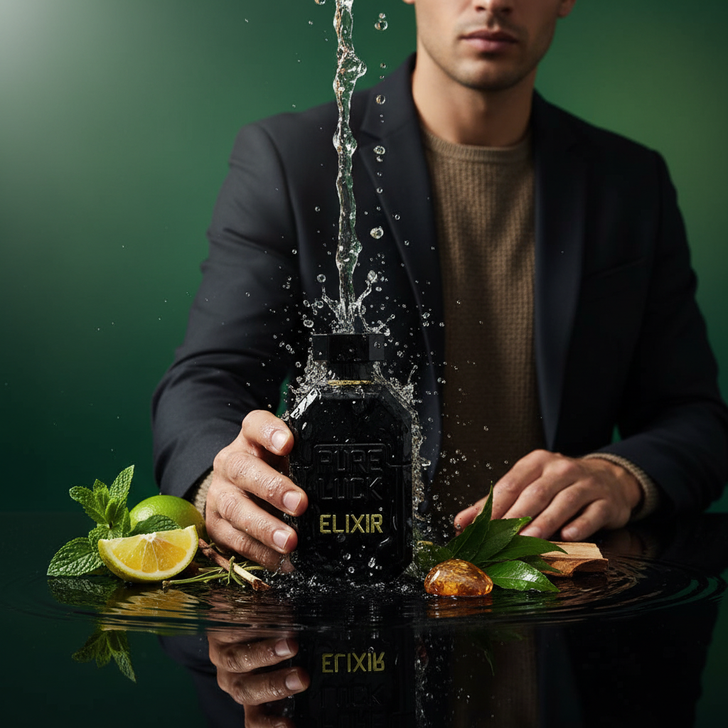 EDT 100ml "Pure Luck Elixir" – arome lemnos-aromatice 2 