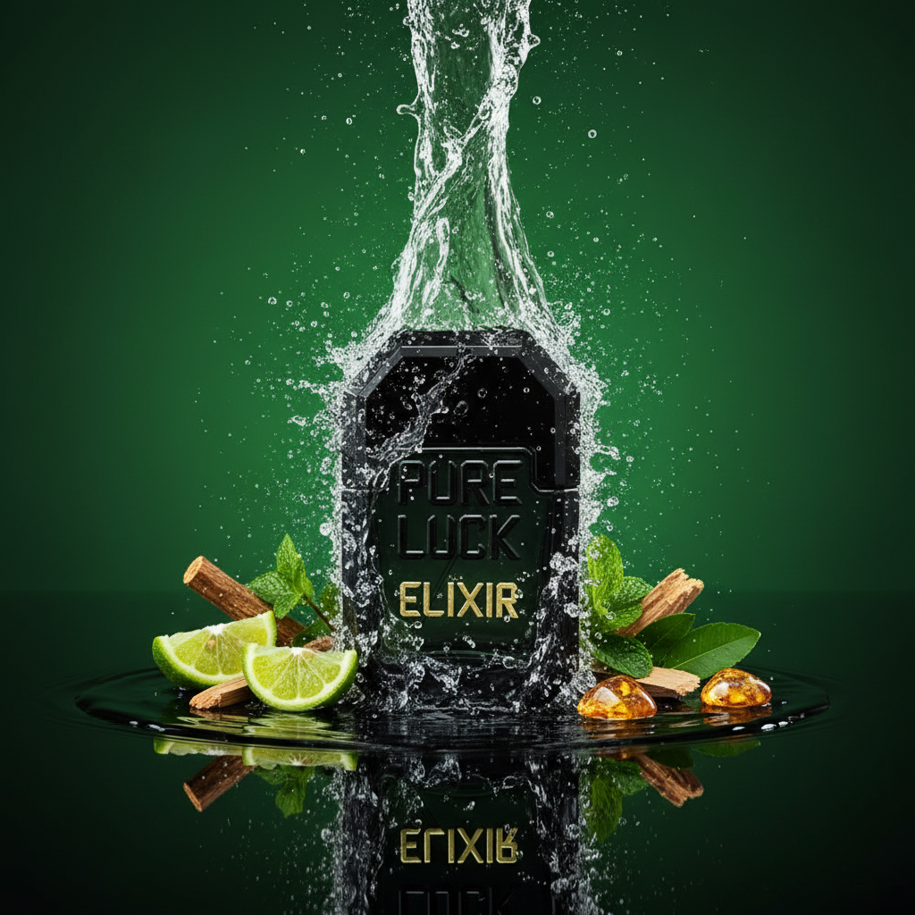 EDT 100ml "Pure Luck Elixir" – arome lemnos-aromatice 3 