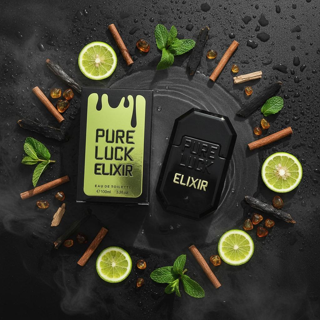 EDT 100ml "Pure Luck Elixir" – arome lemnos-aromatice 5 