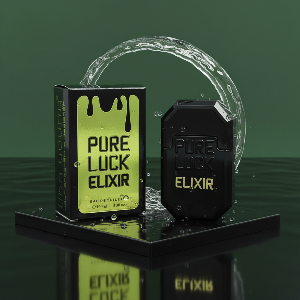 EDT 100ml "Pure Luck Elixir" – arome lemnos-aromatice 8 