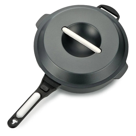 Omni Pan – tigaie ceramică multifuncțională – gri închis