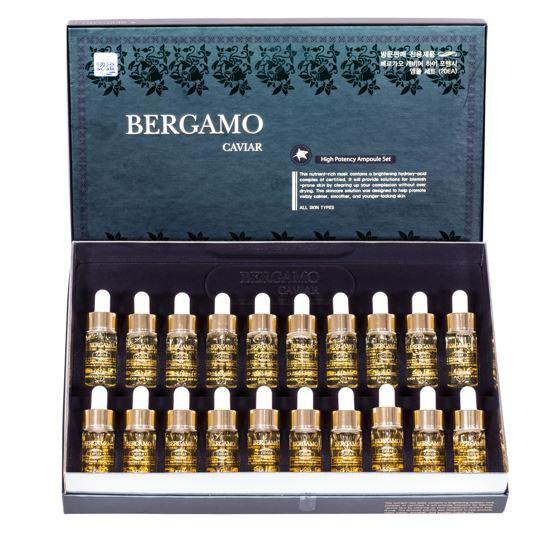 Set Fiole cu Caviar de Lux, Bifazic, 20 buc, BERGAMO, 20 x 13 ml