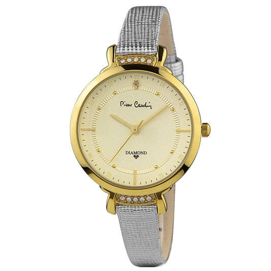 Set din Aliaj Placat cu Aur cu Cristal Alb Emporia®