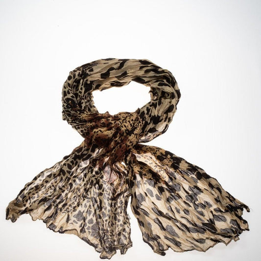 Eșarfă la Modă, 100% Viscoză, 180 cm x 50 cm, MARO JAGUAR - Galeria de Bijuterii