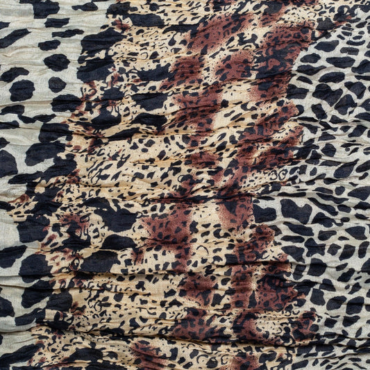 Eșarfă la Modă, 100% Viscoză, 180 cm x 50 cm, MARO JAGUAR - Galeria de Bijuterii