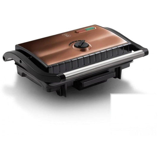 Grill Electric și Sandwich Maker Berlinger Haus cu Acoperire Antiaderentă, Roz-Auriu - Galeria de Bijuterii