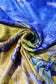 Eșarfă-Șal din Bumbac, 70 cm x 180 cm, Van Gogh – Haystacks - Galeria de Bijuterii