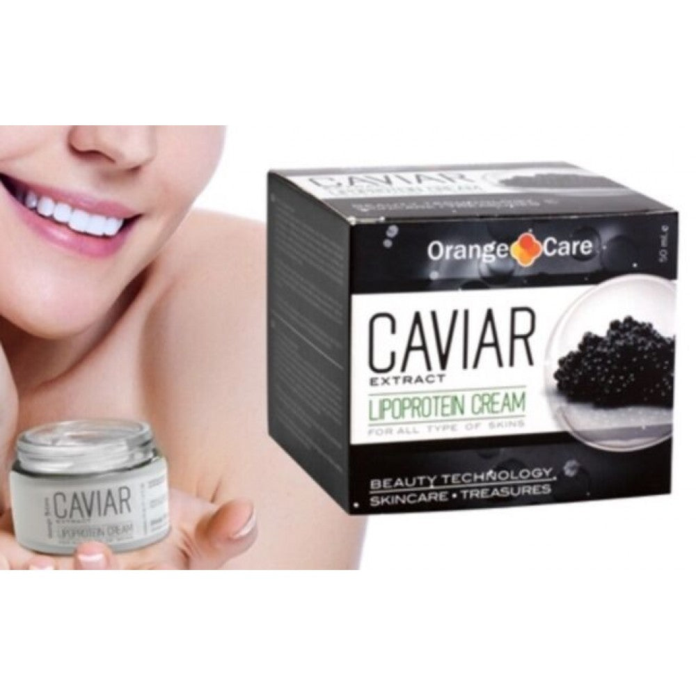 Cremă de Față Hidratantă cu Extract de Caviar pentru toate tipurile de piele, 50 ml