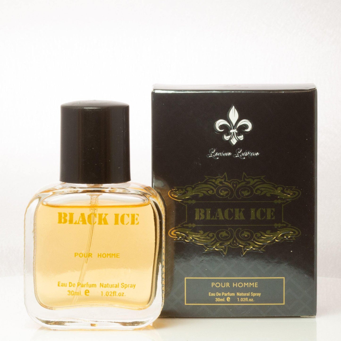 30 ml EDT Lucien Lebron 'Black Ice' cu Arome Fructat-Lemnoase pentru Bărbați - Galeria de Bijuterii
