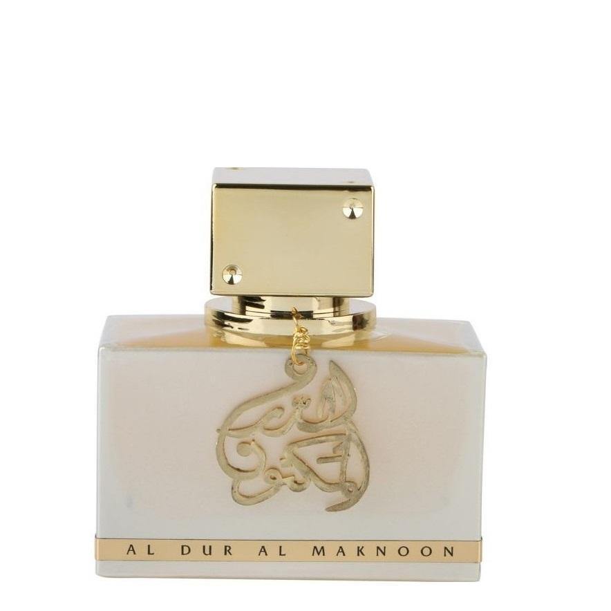 100ml Eau de Parfum Al Dur AL Maknoon Gold cu Arome Picante-Vanilate pentru Femei și Bărbați - Galeria de Bijuterii
