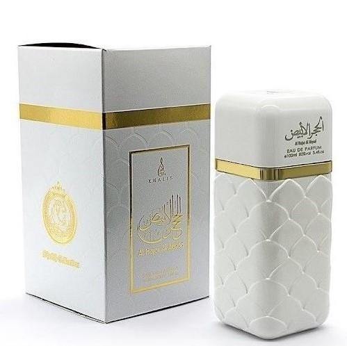 100 ml Eau de Perfume Al Hajar Al Abyad cu Arome Floral-Vaniliate și Mosc pentru Femei - Galeria de Bijuterii