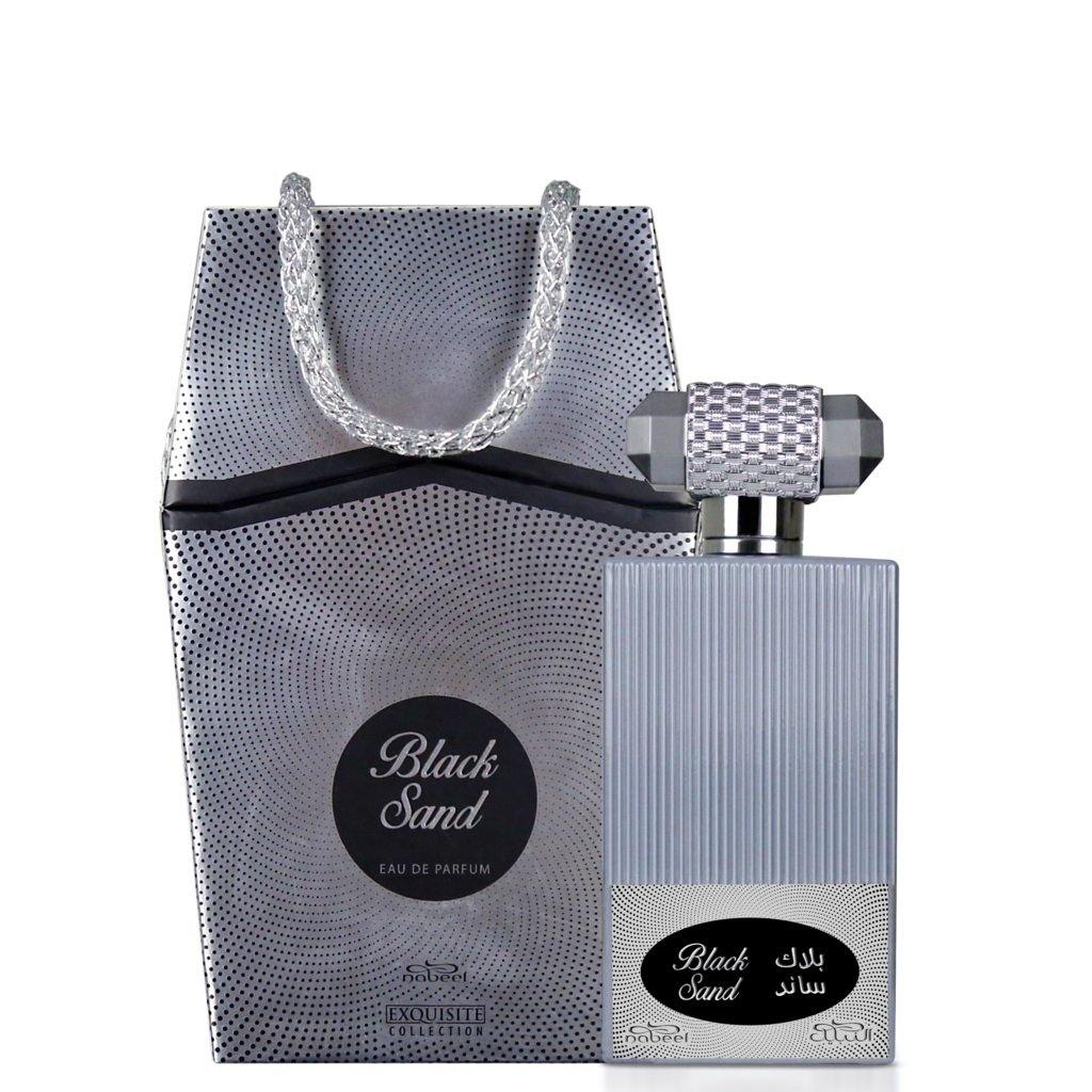 100 ml Eau de Parfum Black Sand cu Arome Lemnoase-Condimentate pentru Femei și Bărbați - Galeria de Bijuterii