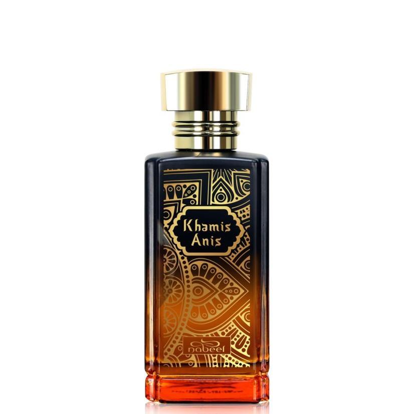 100 ml Eau de Parfum Khamis Anis cu Arome Oriental-Fructate pentru Femei și Bărbați - Galeria de Bijuterii