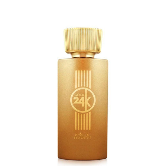 100 ml Eau de Parfume Gold 24K cu Arome Floral-Fructate pentru Femei și Bărbați - Galeria de Bijuterii