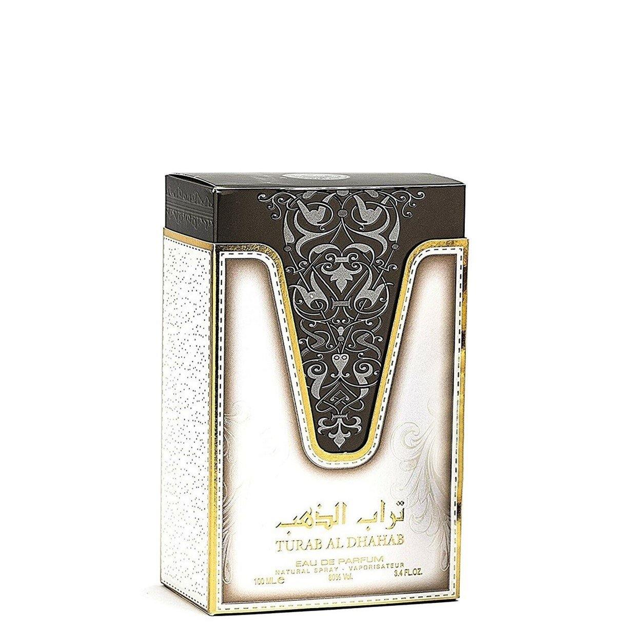 100 ml Eau de Parfum Turab Al Dhahab cu Arome de Mosc Dulce pentru Bărbați și Femei - Galeria de Bijuterii