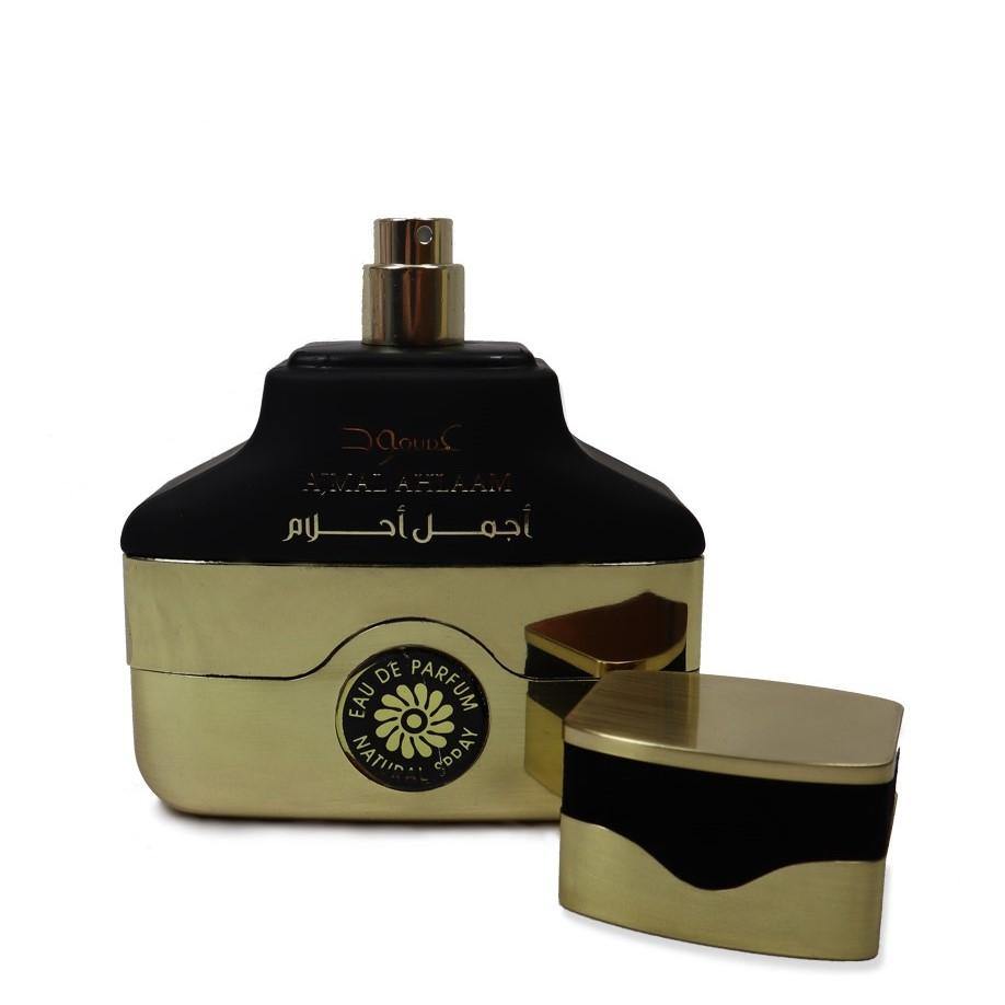 100 ml Eau de Perfume Ajmal Ahlaam cu Arome Floral-Fructate și Citrice pentru Bărbați și Femei - Galeria de Bijuterii