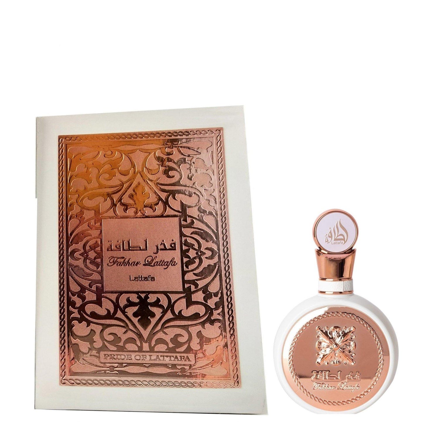100 ml Eau de Parfum Fakhar Lattafa Pink cu Arome Orientale Dulci și Florale pentru Femei - Galeria de Bijuterii