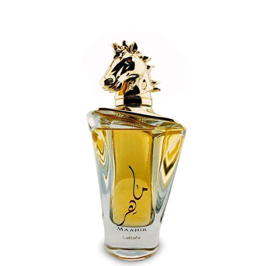 100 ml Eau de Parfum Maahir cu Arome Orientale Picant si Florale Fructate pentru Bărbați - Galeria de Bijuterii