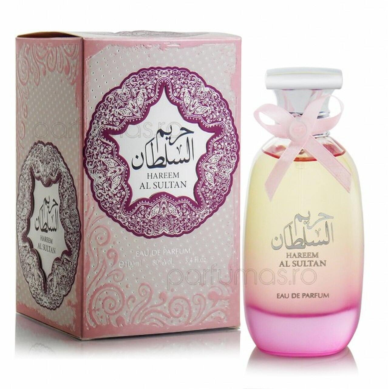 100 ml Eau de Perfume Hareem Sultan cu Arome Florale și Lemn de Santal pentru Femei - Galeria de Bijuterii