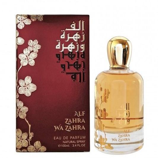 100 ml Eau de Perfume Alf Zahra Wa Zahra cu Arome Picante și Lemn de Santal pentru Femei - Galeria de Bijuterii