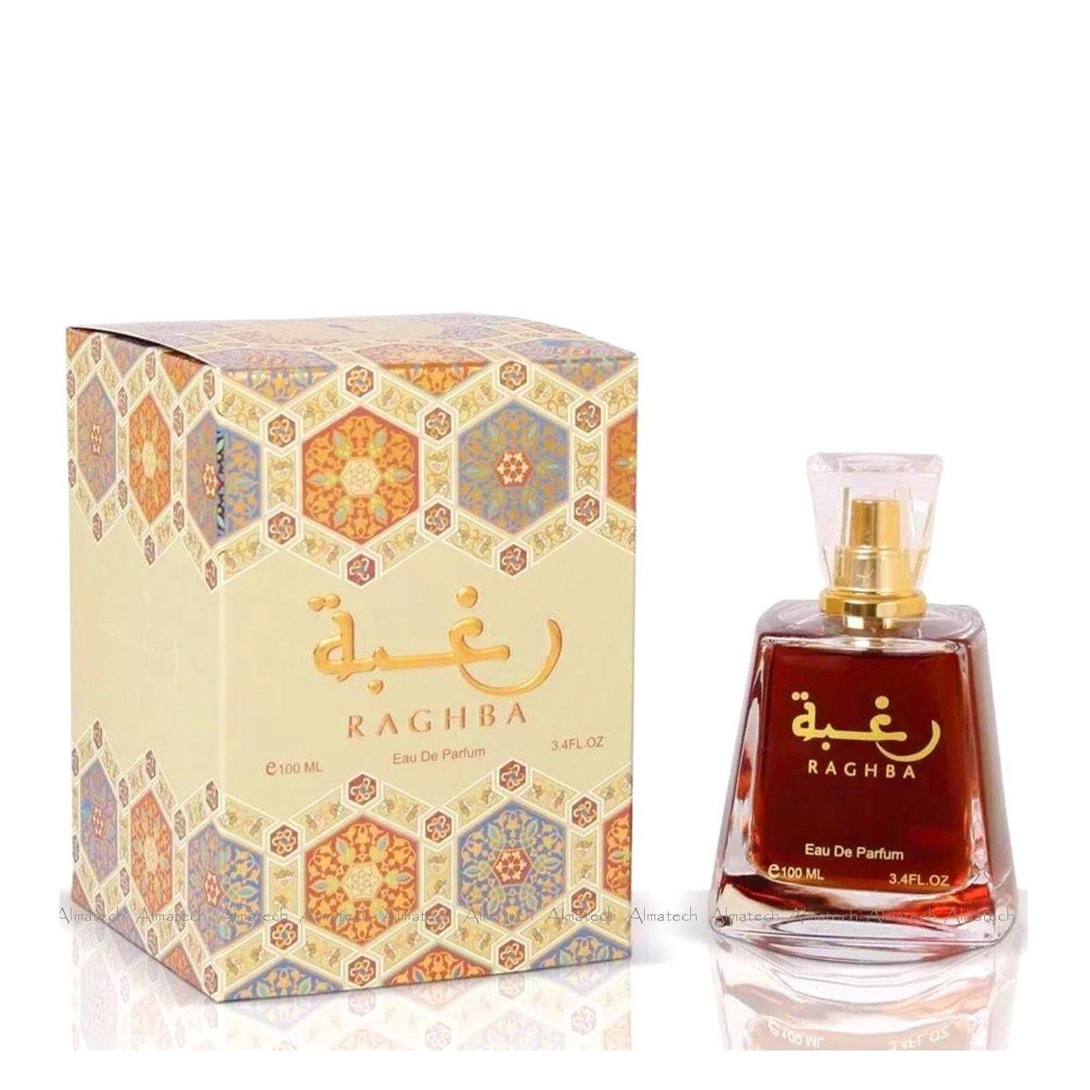 100 ml Eau de Perfume Raghba cu Arome de Vanilie pentru Femei - Galeria de Bijuterii