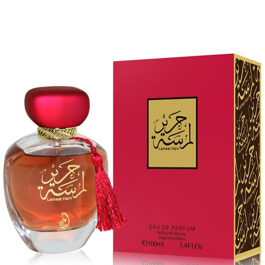 100 ml Eau de Perfume Lamsat Harir cu Arome Fructat-Florale pentru Femei - Galeria de Bijuterii