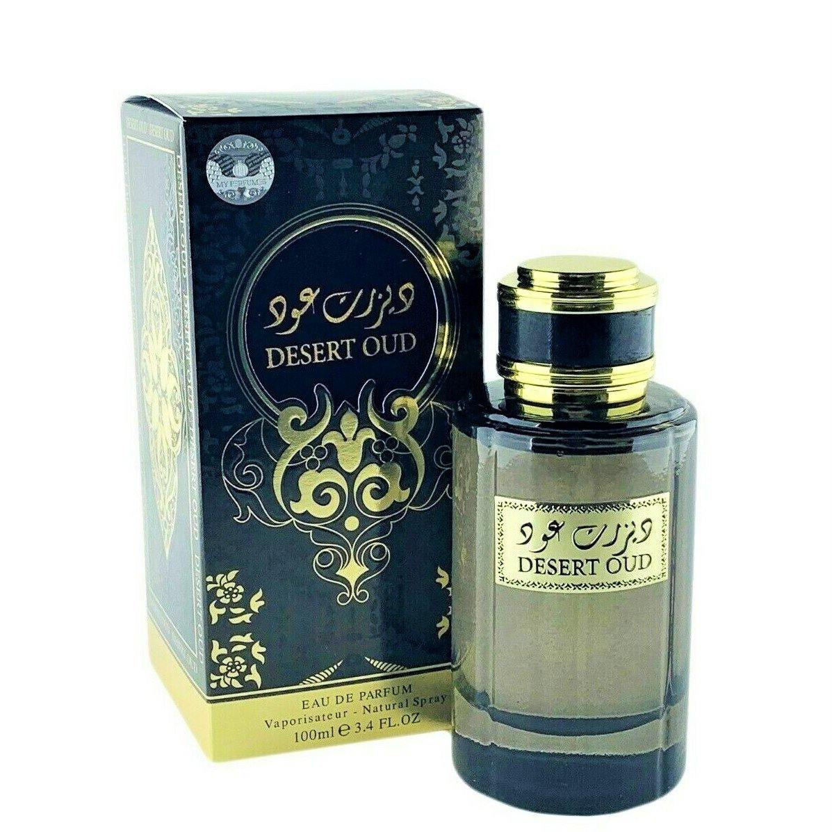 100 ml Eau de Perfume Desert Oud cu Arome Florale, Chihlimbar și Mosc pentru Bărbați - Galeria de Bijuterii