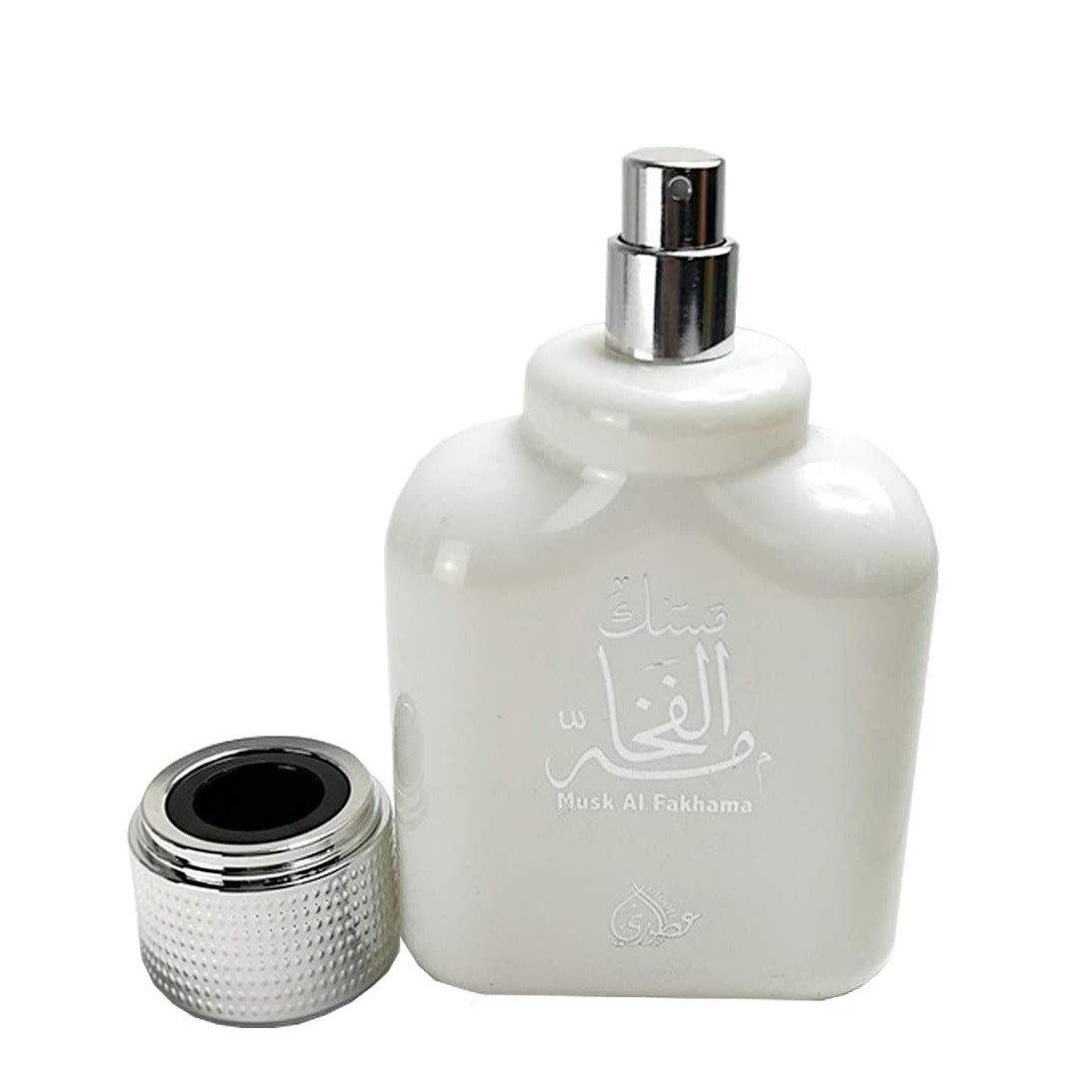 100 ml Eau de Perfume Musk Al Fahma cu Arome Citrate și Picant-Lemnoase pentru Bărbați și Femei - Galeria de Bijuterii