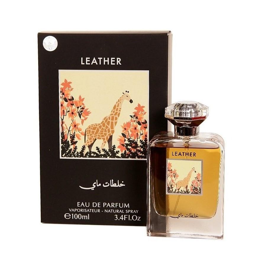 100 ml Eau de Perfume Leather cu Arome Picante, Lemn de Santal și Mosc pentru Bărbați - Galeria de Bijuterii