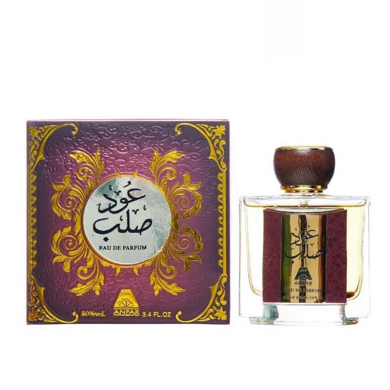100 ml Eau de Perfume Oud Salab cu Arome Floral-Lemnoase de Oud pentru Bărbați - Galeria de Bijuterii