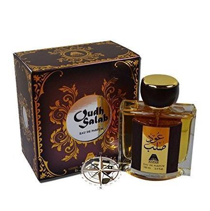 100 ml Eau de Perfume Oud Salab cu Arome Floral-Lemnoase de Oud pentru Bărbați - Galeria de Bijuterii