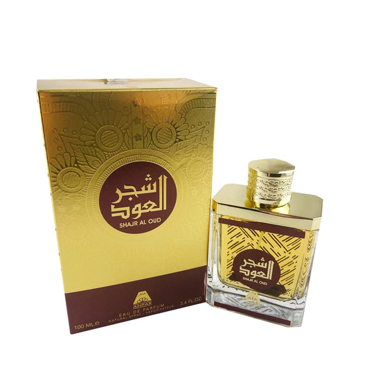 100 ml Eau de Perfume Shajr Al Oud cu Arome Lemnoase, Citrice și Oud pentru Bărbați - Galeria de Bijuterii