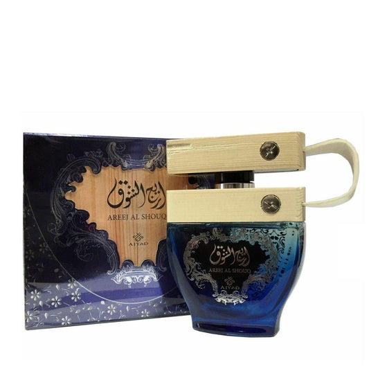 100 ml Eau de Perfume Areej Al Shouq cu Arome Fresh-Fructate, Florale pentru Bărbați - Galeria de Bijuterii