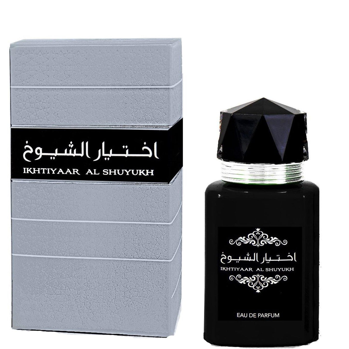 100 ml Eau de Perfume Ikhtiyar Al Shuyukh cu Arome Picant-Orientale si Mosc pentru Bărbați - Galeria de Bijuterii