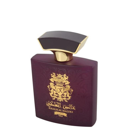 100 ml Eau de Perfume Khalis Maleki Majestic cu Arome Florale și Chihlimbar pentru Femei - Galeria de Bijuterii