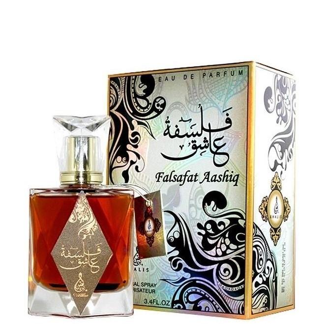 100 ml Eau de Parfum Falsafah Aashiq cu Arome Dulci și Mosc pentru Bărbați și Femei - Galeria de Bijuterii