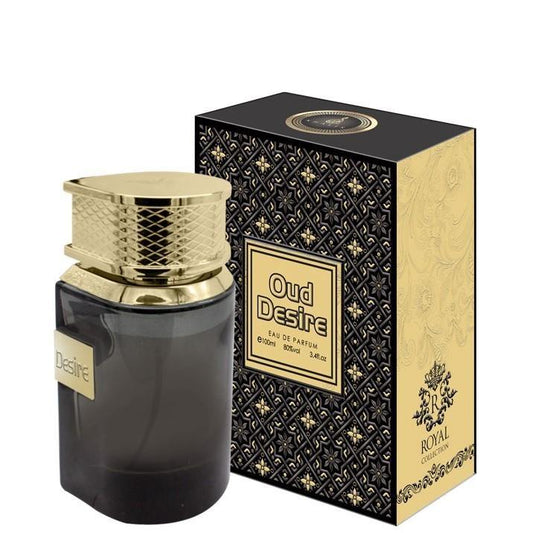 100 ml Eau de Parfum Oud Desire cu Arome Floral-Lemnos Fructate pentru Bărbați - Galeria de Bijuterii