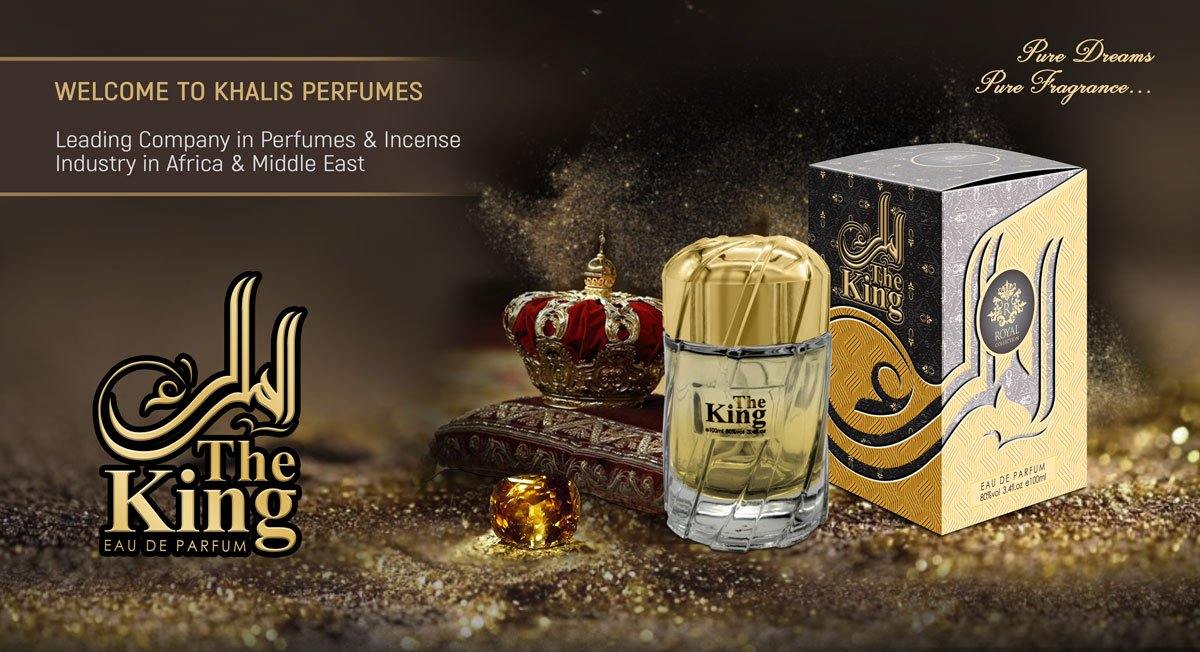 100 ml Eau de Perfume The King cu Arome Fructate, Lemn de Santal și Mosc pentru Bărbați - Galeria de Bijuterii