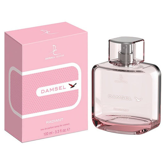 100 ml Eau de Parfum DAMSEL RADIANT cu Arome Floral-Fructate pentru Femei