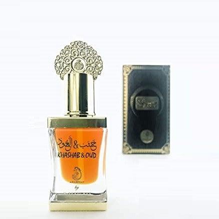 12 ml Ulei de parfum Khashab & Oud cu Arome Dulci-Picante pentru Bărbați - Galeria de Bijuterii
