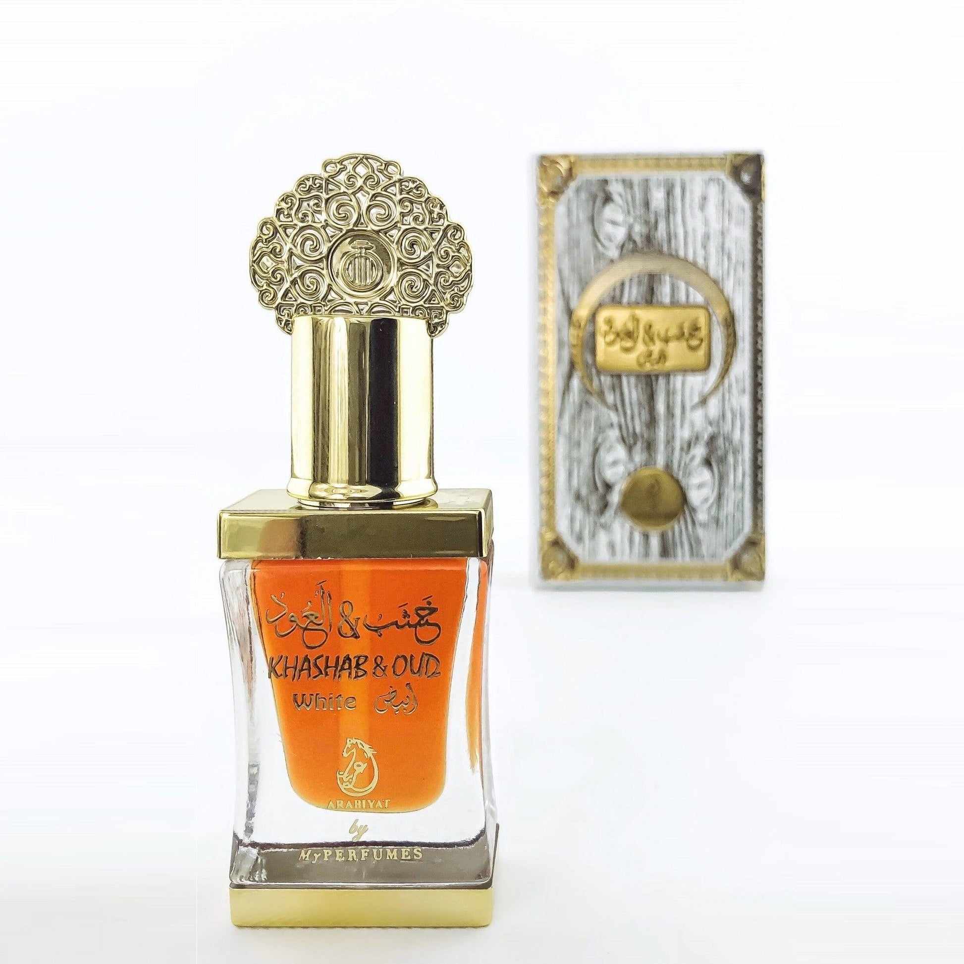 12 ml Ulei de parfum Khashab & Oud cu Arome Florale și Mosc pentru Femei - Galeria de Bijuterii