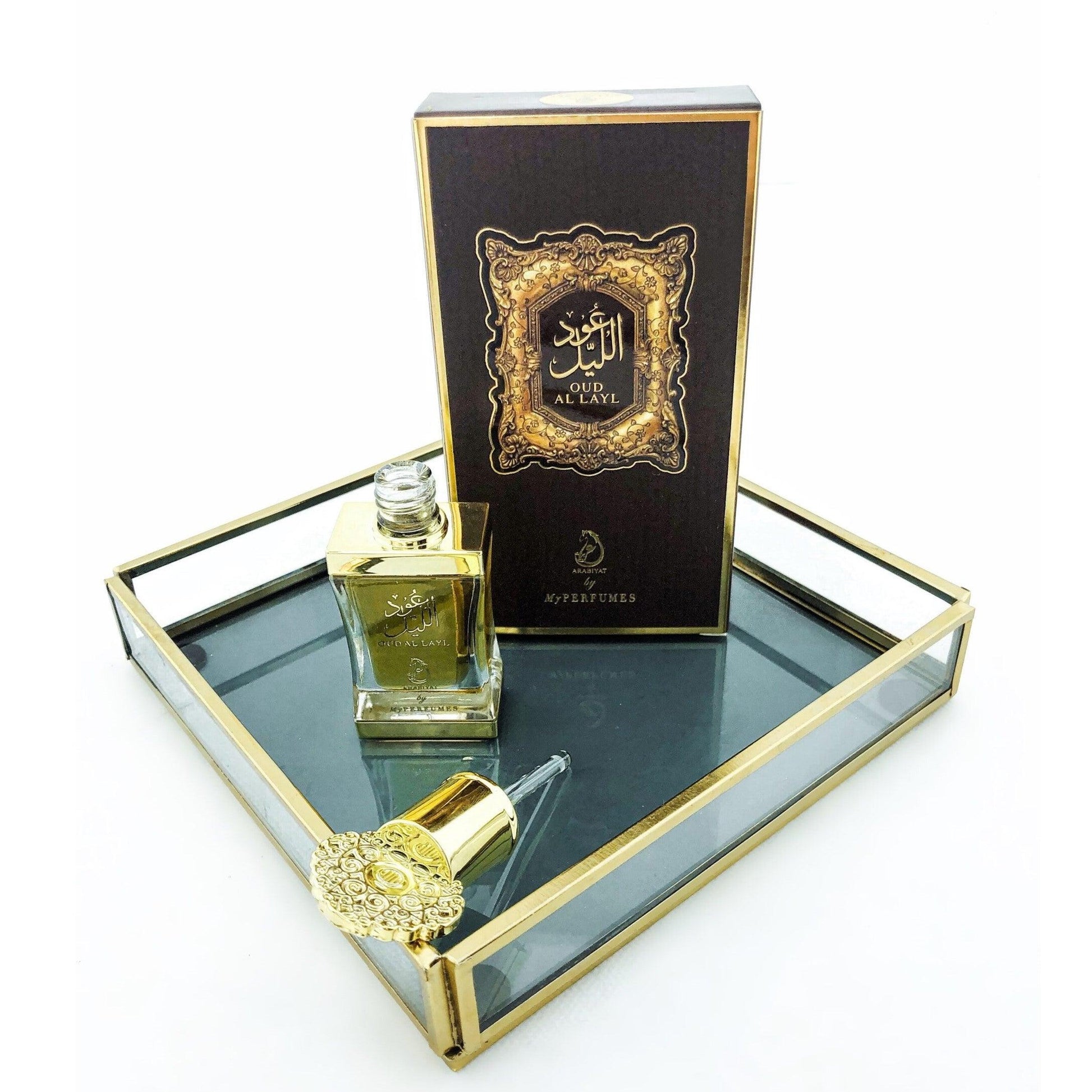 12 ml Ulei de parfum Oud Al Layl cu Arome Floral-Fructate pentru Femei și Bărbați - Galeria de Bijuterii