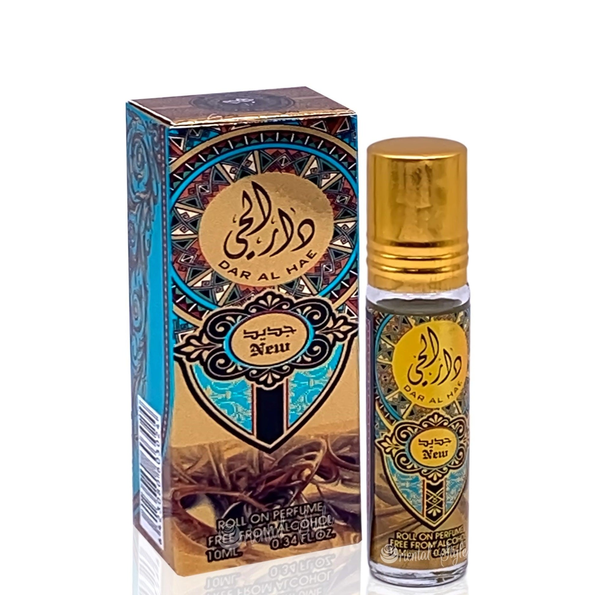 10 ml Ulei de parfum Dar Al Hae cu Arome de Mosc și Chihlimbar pentru Femei și Bărbați - Galeria de Bijuterii