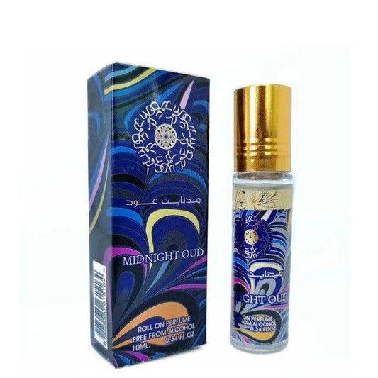 10 ml Ulei de parfum Midnight Oud cu Arome Lemnos-Oriental-Picante pentru Bărbați - Galeria de Bijuterii